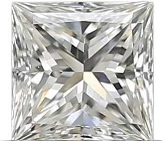 0.54 Carat J VVS1 Princess Natural Diamond