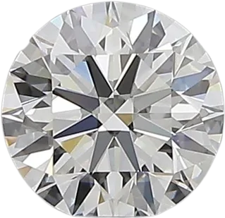 0.59 Carat H IF Round Natural Diamond