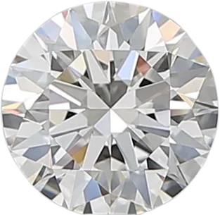 0.63 Carat H VVS1 Round Natural Diamond