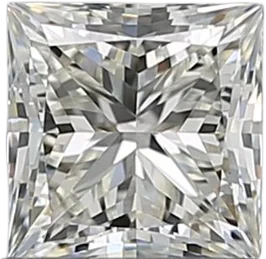 0.71 Carat J VVS2 Princess Natural Diamond