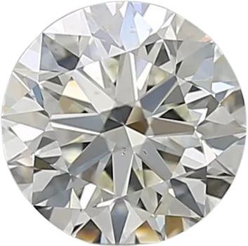 0.71 Carat K VS2 Round Natural Diamond