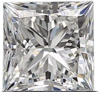 0.8 Carat H VVS1 Princess Natural Diamond