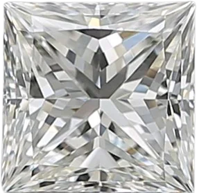 0.81 Carat J VVS1 Princess Natural Diamond