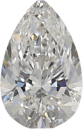 0.9 Carat E VS1 Pear Lab Diamond