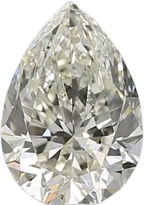 0.9 Carat K VS1 Pear Natural Diamond