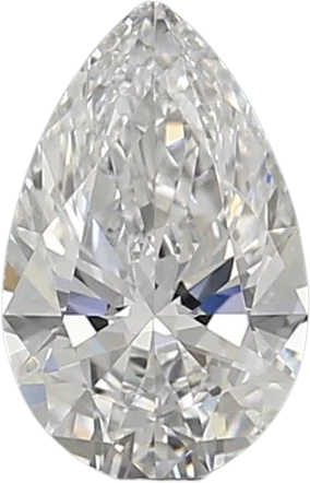 0.93 Carat D VVS2 Pear Lab Diamond