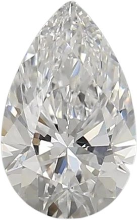 1 Carat D VS1 Pear Lab Diamond