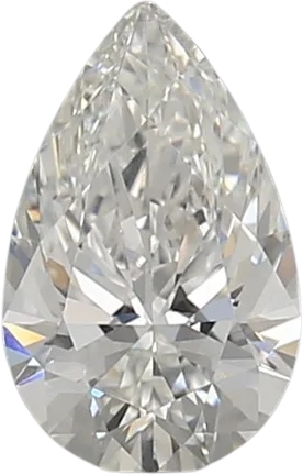 1 Carat F VVS2 Pear Lab Diamond