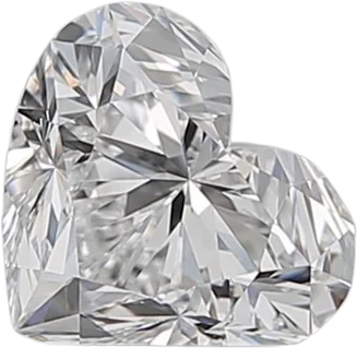 1.01 Carat E VVS2 Heart Natural Diamond