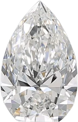 1.01 Carat E VVS1 Pear Natural Diamond