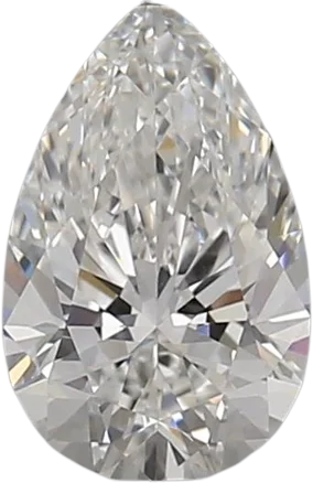 1.01 Carat F VVS2 Pear Lab Diamond