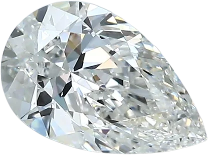 1.01 Carat G VVS2 Pear Natural Diamond