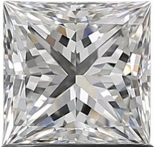 1.01 Carat G VVS1 Princess Natural Diamond