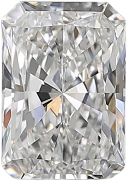 1.01 Carat F VS1 Radiant Natural Diamond