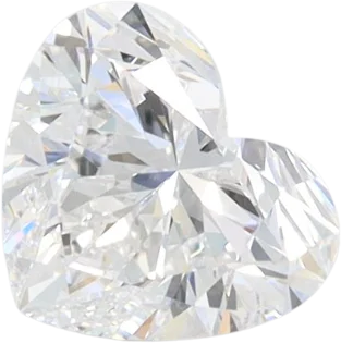 1.04 Carat D VS1 Heart Lab Diamond