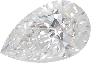 1.04 Carat D VVS2 Pear Lab Diamond