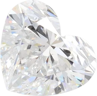 1.05 Carat D VS1 Heart Lab Diamond