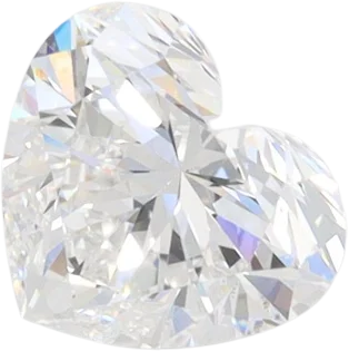 1.05 Carat D VVS2 Heart Lab Diamond