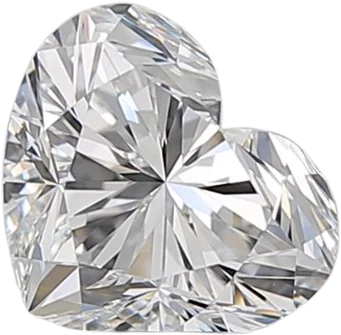 1.05 Carat E VVS2 Heart Natural Diamond