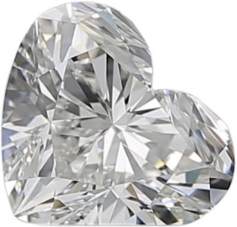 1.05 Carat F VVS2 Heart Natural Diamond