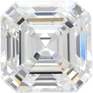 1.07 Carat D VS1 Asscher Lab Diamond