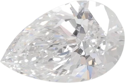 1.08 Carat D VVS2 Pear Lab Diamond