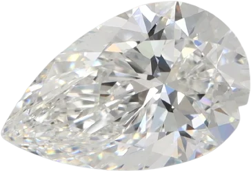 1.1 Carat F VVS1 Pear Lab Diamond