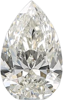 1.12 Carat J VVS2 Pear Natural Diamond