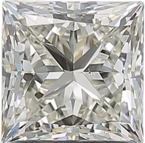 1.2 Carat K SI1 Princess Natural Diamond