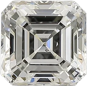 1.5 Carat I SI1 Asscher Natural Diamond