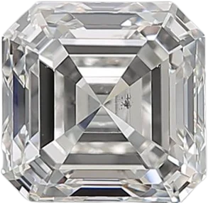 1.5 Carat I SI1 Asscher Natural Diamond