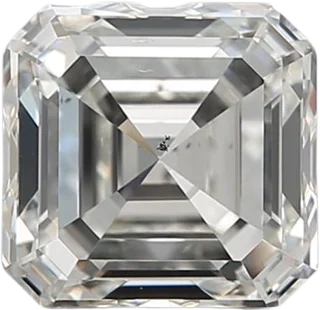 1.5 Carat J SI1 Asscher Natural Diamond