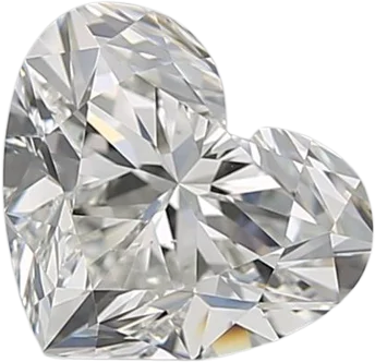 1.5 Carat H VS2 Heart Natural Diamond