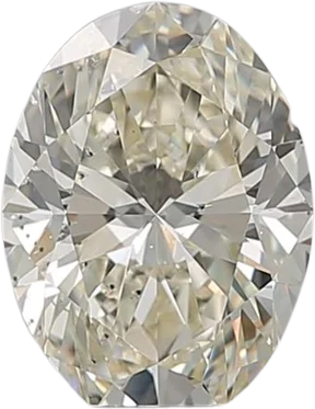 1.5 Carat M SI1 Oval Natural Diamond