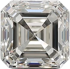 1.51 Carat J SI1 Asscher Natural Diamond