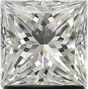 1.51 Carat J SI1 Princess Natural Diamond