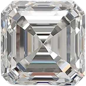 1.52 Carat I VS2 Asscher Natural Diamond