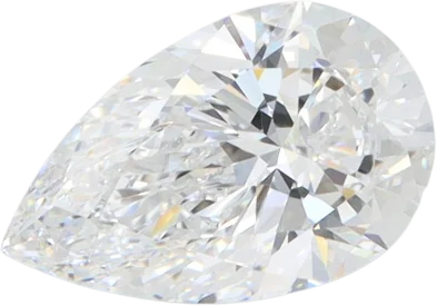 1.52 Carat D VVS1 Pear Lab Diamond