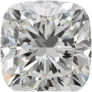 1.53 Carat J VVS1 Cushion Natural Diamond