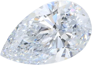 1.54 Carat G VVS1 Pear Lab Diamond