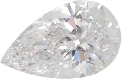 1.55 Carat E VVS2 Pear Lab Diamond