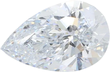 1.55 Carat G VVS1 Pear Lab Diamond