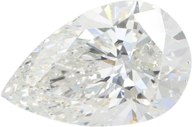 1.59 Carat F VS2 Pear Lab Diamond