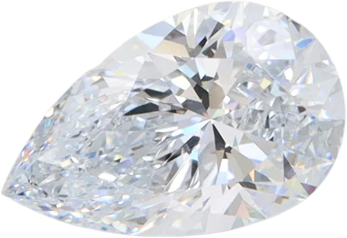 1.59 Carat G VVS1 Pear Lab Diamond