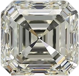 1.7 Carat L VVS1 Asscher Natural Diamond