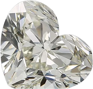 1.7 Carat K VS1 Heart Natural Diamond