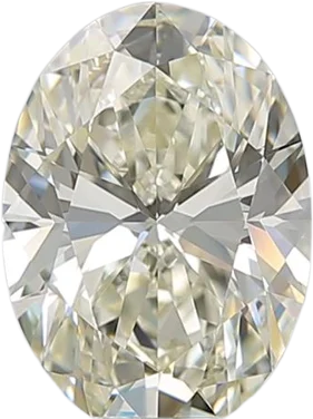 1.71 Carat L VVS2 Oval Natural Diamond