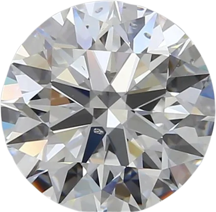 1.73 Carat D SI1 Round Lab Diamond