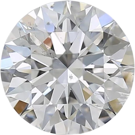 1.96 Carat D SI2 Round Lab Diamond