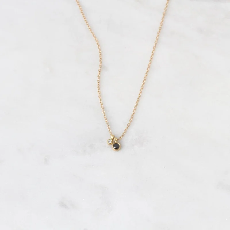 Diamond Duo Necklace